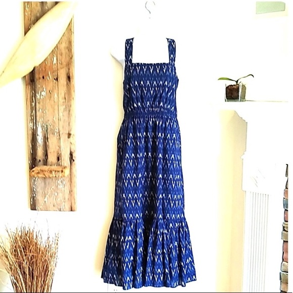 J. Crew Dresses & Skirts - J. Crew Bohemian Summer Ikat Maxi Dress 4